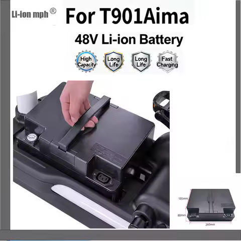 Li-ion Battery 48V 18650 For Aima T901 Ultra Long Endurance & Large Capacity | Universal Foot Pedal 