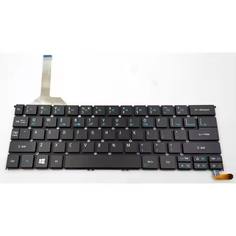 New US Laptop Keyboard For Acer Aspire R13 R7-371 R7-371T R7-372 Series With Backlit AEZS8R00020 NK.