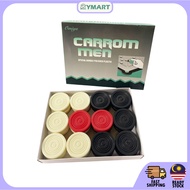 High Quality Carrom Men Plastic 24pcs | Buah Carrom Plastik | Carrom accessories