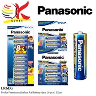 PANASONIC EVOLTA LR6EG AA Alkaline Battery 1.5V Long Lasting High Energy Anti-Leak 4pcs 6pcs 12pcs
