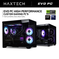 EVO GAMING PC Package | RYZEN / INTEL Custom Build High Performance PC | RTX 5060 RTX 5070 | 3 Years
