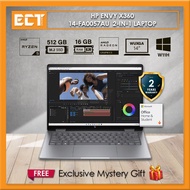 HP Envy X360 14-FA0057AU / FA0058AU 2-in-1 Laptop (Ryzen 5 8640HS 4.9GHz,16GB D5,512GB SSD,ATI,14" W