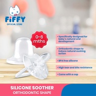 Fiffy Silicone Cherry / Oblate Soother Fiffy Pacifier Putting