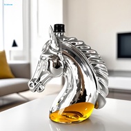 Brandy Decanter with Horse Head Horse Head Whiskey Bottle Horse Head Whiskey Decanter 350ml Glass Li