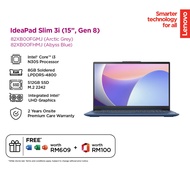 LENOVO IDEAPAD SLIM 3 15IAN8 82XB00FHMJ/82XB00FGMJ LAPTOP (I3-N305, 8GB RAM, 512GB SSD, Intel, 15.6'