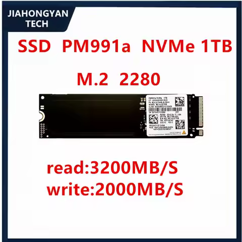 Original For Samsung PM991a 1TB 512G 128G 2280 2242 2230 PCI-E M.2 Solid State Drive for Laptops and