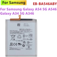 GOU.ORI Battery For SM A34 5G SM-A346 A54 5G A546 B EB-BA546ABY 5000mAh Bateri A546B A346B A346E A54