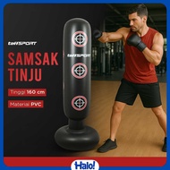 TaffSPORT Vertical Punching Bag Inflatable Punching Bag Pole 160cm - DS0097