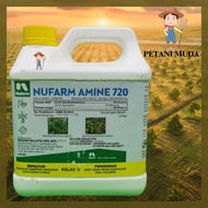 [ORIGINAL] 4L AMINE 720 NUFARM /Rumput Sambau/Herbicide/Keladi Agas/Rumput Pait (Sama Fungsi BVISTA 