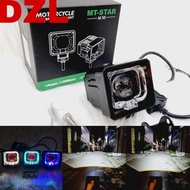 Lampu tembak led mt star m55 biled matrix shroud ring devil jauh dekat