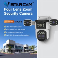VSTARCAM CS621ZS CG621ZS 4G LTE SIM FHD 1080P 2MP x 4 เลนส์กล้อง Ai Camera กล้องวงจรปิดไร้สาย