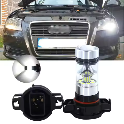 2X for AUDI A3 8P 2008+ LED DRL Daytime running lights CANBUS No Error H16 LED 5202 PS19W PSY24W LED