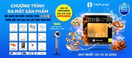 NỒI CHIÊN HƠI NƯỚC PHIÊN BẢN MỚI TAPUHO TSF16 COLOR PLUS bảo hành 30 tháng