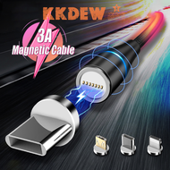 [KDE] Magnetissche Kabel Typ-C ไมโคร USB Schnelle Lade Datenkabel Für iPhone 13 12 Huawei P50 P40 S21 S20 Xiaomi 11 Ladegerät Draht