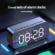 PRASI LED Digital Alarm Clock, LED Display Temperature Display Temperature Display Clock, Gift FM Ra