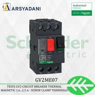 SCHNEIDER - GV2ME07 - MAGNETIC THERMAL CIRCUIT BREAKER 1.6...2.5 a Original AND TRUSTED