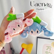 UAENAU Hatsune Miku Plush Doll, Cartoon Soft Miku Plush Keychain, Periphery Accessories Stuffed Miku