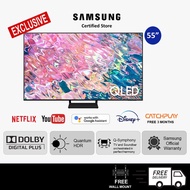 (PRE ORDER) Samsung Online Exclusive Q60B 55 inch Smart TV Quantum 4K | Quantum HDR | Air Slim QA55Q60BAKXX