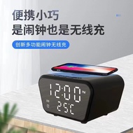 2 in 1 Digital LED Alarm Clock Wireless Phone Charger 15W Fast Charging Station For iPhone Wireless Charger (SG Seller)