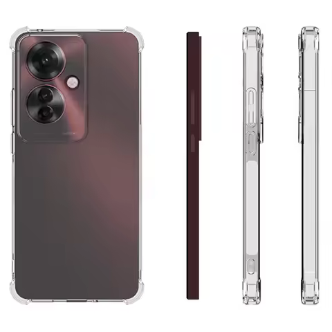 Air Cushion Shockproof Case for Oppo Reno 3A 5A 7A 9A 11A Clear Airbag Silicone TPU Back Cover Case 
