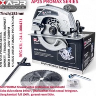 MESIN GERGAJI KAYU APR JAPAN A255 GARANSI RESMI SIRKEL SERKEL CIRCULAR SAW TRIPLEK UCIHA TRANSFORMER
