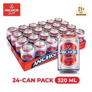 Anchor Smooth Pilsner Beer Can 4.0% Alcohol (24 x 320ml)