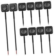 10pcs Automotive Replacement Switches Mini Rocker Switches Push Button Momentary for Light Push Butt