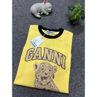 GANNI/ Size S Sells New T-Shirts Very Soft Fabric. The Tiger Pattern Is Super Cute. Looking For A Jo