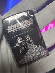 🔥ZIPPO🔥 05年 日版（絕版）銀河鐵道物語   鍍鈦 純銀勳章 鐳射激光筆  打火機套裝