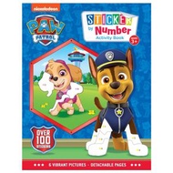 Paw Patrol 數字學習貼紙本 (平行進口)