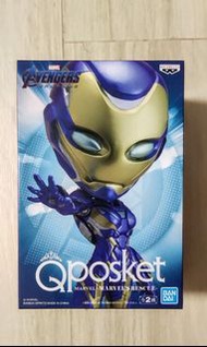 限時特價 🛍️即時/即日交收🔥marvel’s studio 小辣椒 Ironman qposket 鋼鐵人復刻版冰藍色marvel’s rescue 型格拆擺適合小朋友男士最愛✅全新🇯🇵日版日本正貨
