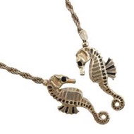 二手 Christian Dior Lariat 項鍊，鍍金，德國製造，約 32.2 克，女士