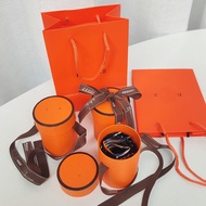 P813 Packaging Box Packaging Box Streamer Silk Scarf Cylinder twill Bag Small Gift Box Ribbon