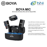 BOYA BOYAMIC Professional Wireless Lavalier Lapel Microphone for iPhone Android Camera Record Interv