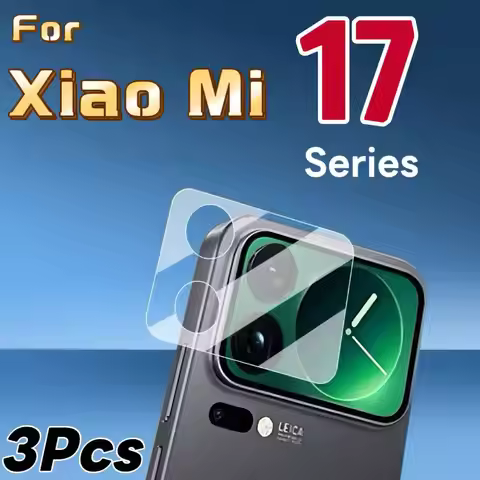 Tempered Glass Back Screen Protector for Xiaomi 17/17 Pro/17 Pro Max - 3-Pack, No Lens Protector Inc