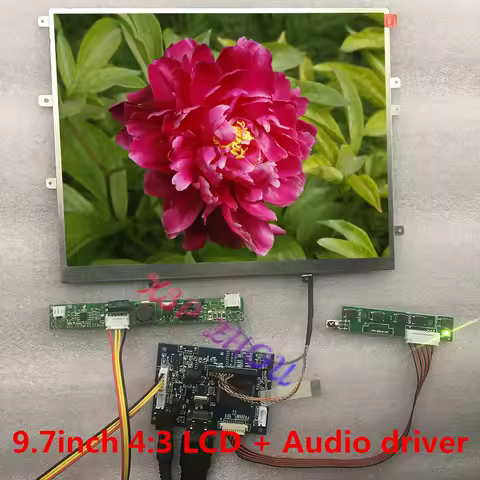 HDMI Audio 9.7 "inch 1024*768 HD scherm 4:3 LCD Controller LP097X02 LTN097XL01 monitor driver board 