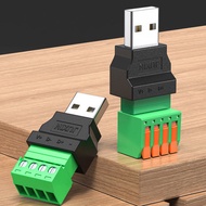 USB2.0 Solder-Free Plug usb Male Female Female Computer TV Mobile Phone Keyboard Mouse Connector