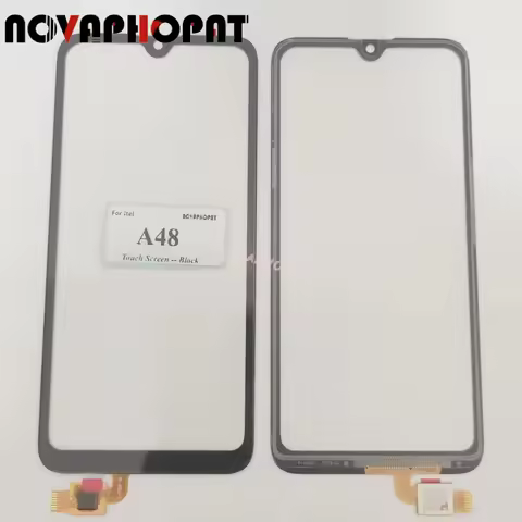 Novaphopat Tested Black Sensor For Itel A48 Touch Screen Digitizer Front Glass Lens Panel Screen Rep