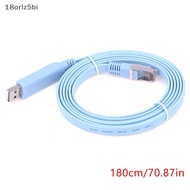 BI 1.8M USB To RJ45 USB To RS232 Serial To RJ45 CAT5 Console Adapter Cable Cord N