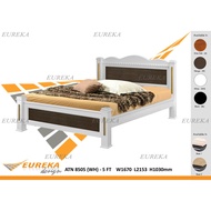 EUREKA 05 Queen/King Bed Frame / Katil Kayu Wood (Deliver &amp; Installation Klang Valley)