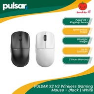 PULSAR X2 V3 Wireless Medium Gaming Mouse - Black | White