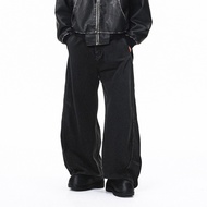 Jie Zhan Men's Clothing|3D Tailored Jeans 25 Autumn New Street Style Cleanfit Black Sc armani t shir