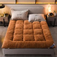 Tilam Lipat Single Queen King Thicker Lamb Plush Mattress Dual Purpose Foldable Mattress Tatami Matt