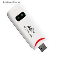 [lightoverflow] 4G LTE Wireless Router USB Dongle 150Mbps Modem Mobile Broadband Sim Card Wireless WiFi Adapter 4G Router Home Office [SG]