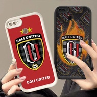 DK-64 Indonesia FC Bali United Silicone Casing black and white for OPPO Realme F9 A5S A12 A7 F7 2 A1