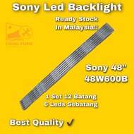 KDL-48W6000B SONY 48" LED TV Backlight KDL-48W600B