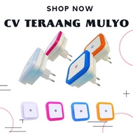 CAHAYA Square Led Night Light With Light Sensor 1 Watt ATN