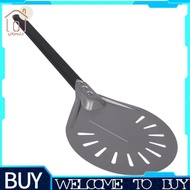 Turning Pizza Peel with 8 inch Aluminum Round Pizza Paddle, 23.6 inch Overall, Outdoor Pizza Oven Ac