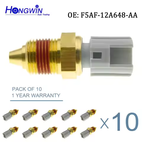 10PCS Coolant Temperature Sensor F5AZ12A648A F5AF12A648AA For Ford F150 F250 F350 F450 550 Ranger Li