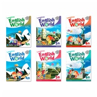 【English for Children】Longman English World /4A  4B  5A  5B  6A  6B/1 textbook+3 workbook